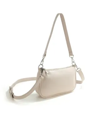 LOUVE 'CHLOE' BAGUETTE CROSSBODY / STONE