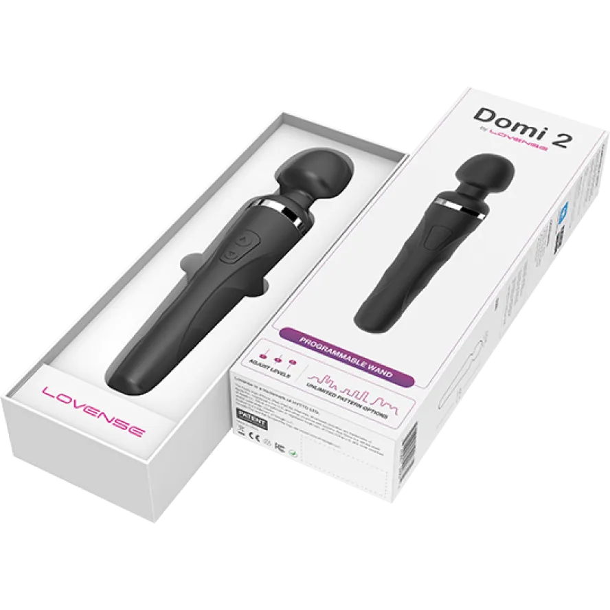 Lovense - Domi Wand 2 App Controlled Super Powerful Mini Wand