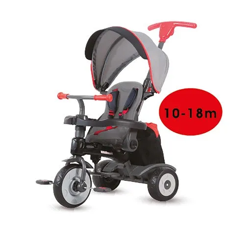 Lucky Baby Little General™ Deluxe Tricycle 4 in1 - Grey -10 mn 