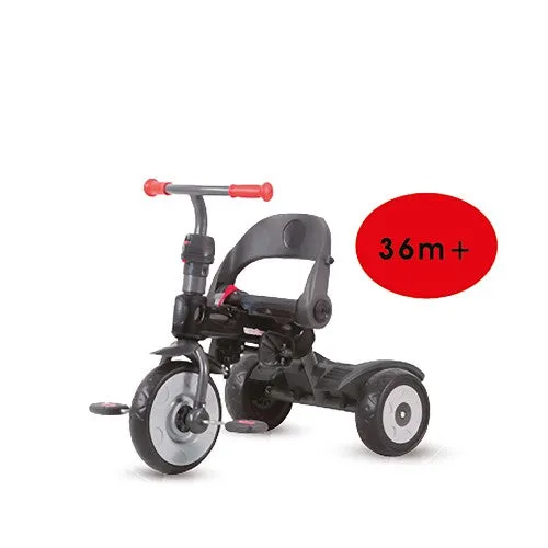 Lucky Baby Little General™ Deluxe Tricycle 4 in1 - Grey -10 mn 