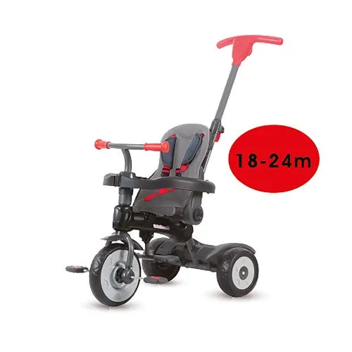 Lucky Baby Little General™ Deluxe Tricycle 4 in1 - Grey -10 mn 
