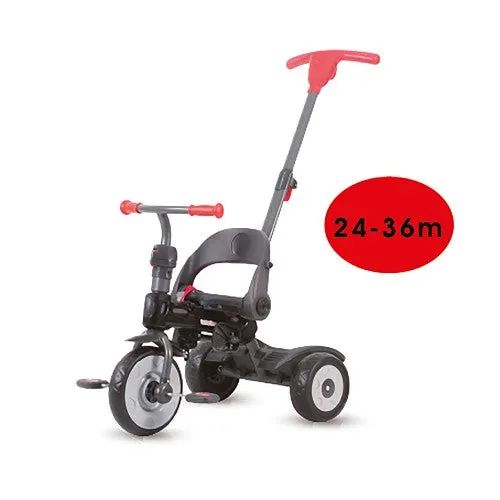 Lucky Baby Little General™ Deluxe Tricycle 4 in1 - Grey -10 mn 