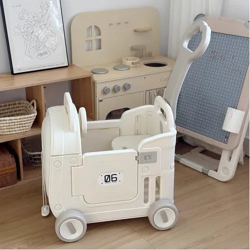 Lucky Baby Smart System 4 In 1 Ride On Push & Pull Cart