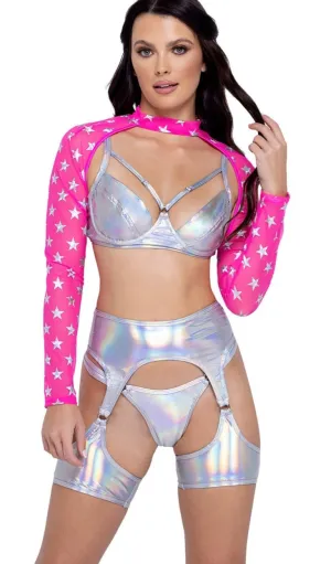 Luminous Leg Wrap Garter Belt