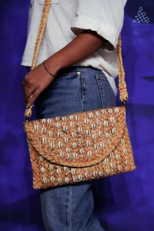 Luxe Jute Sling Bag