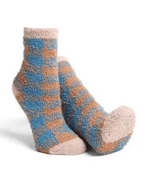 Luxury Mini Crew Winter Socks- Buffalo Check- More Colors