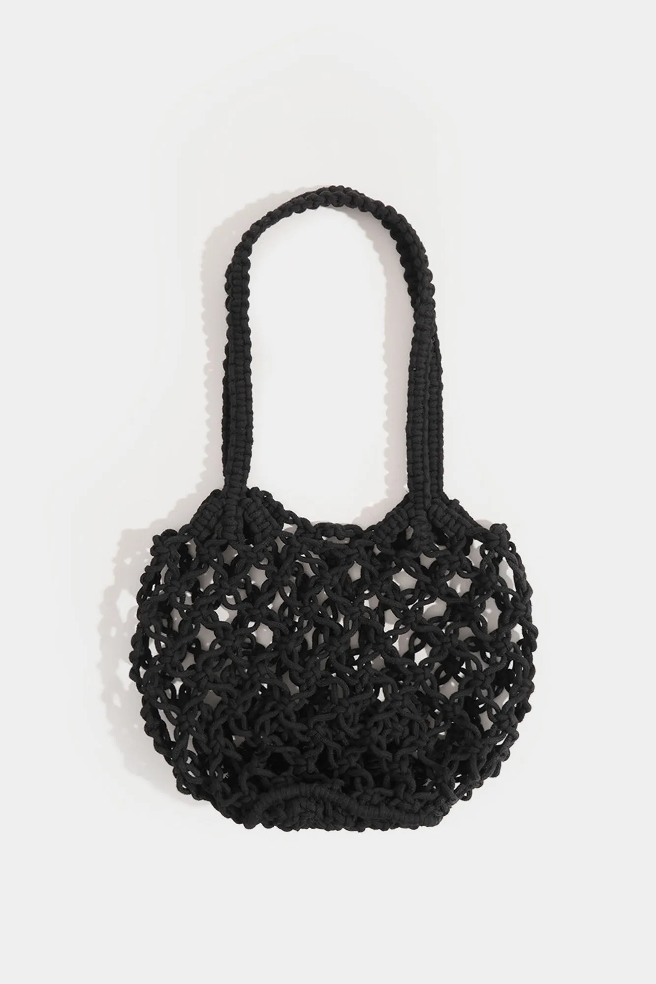 Macrame Bucket Bag