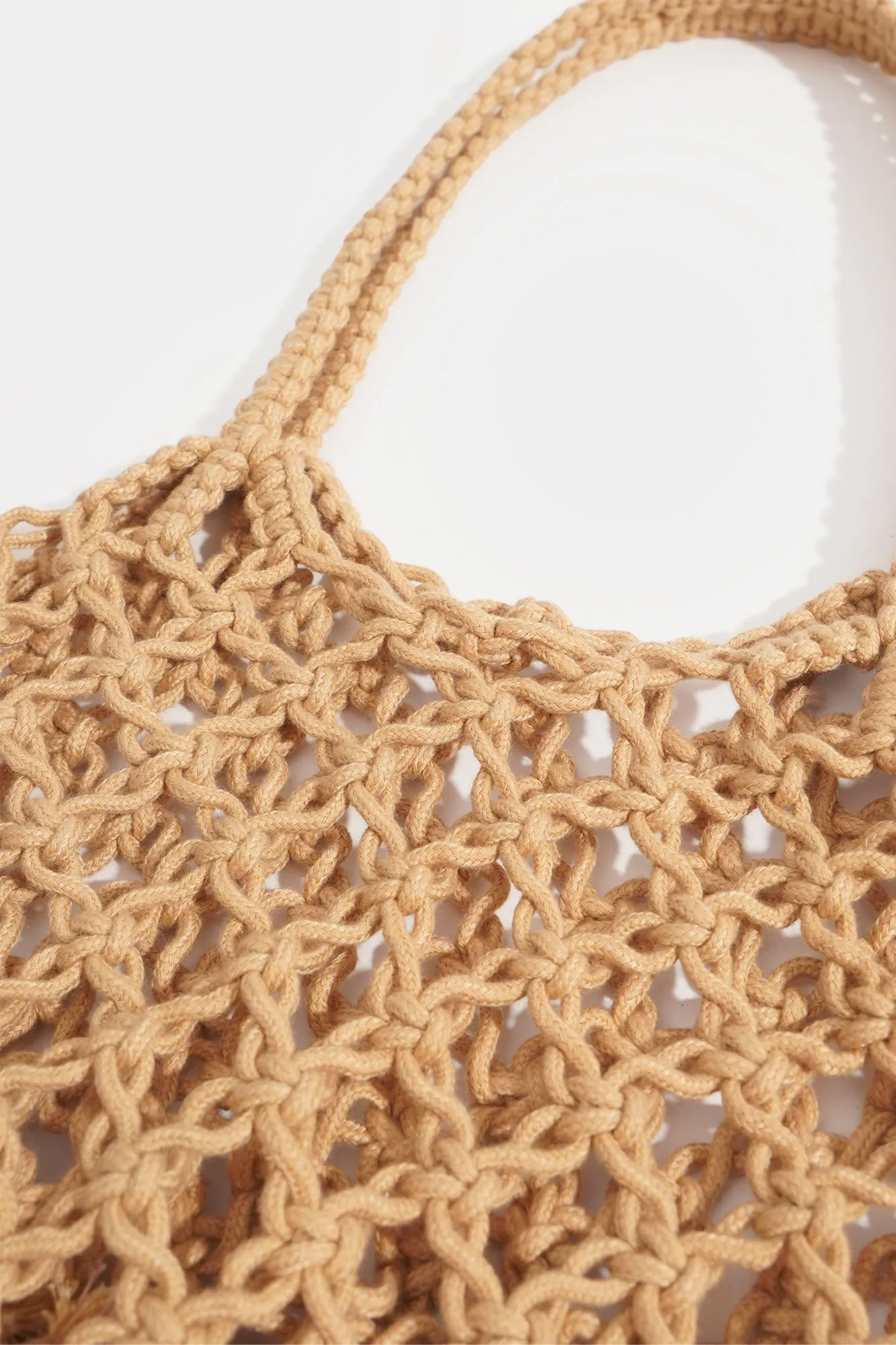 Macrame Bucket Bag