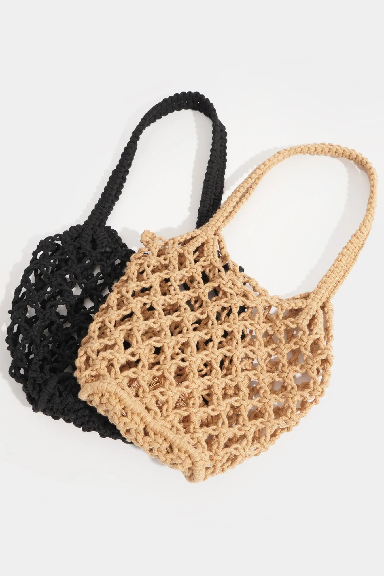 Macrame Bucket Bag