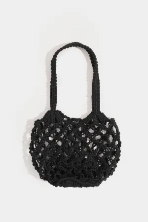 Macrame Bucket Bag