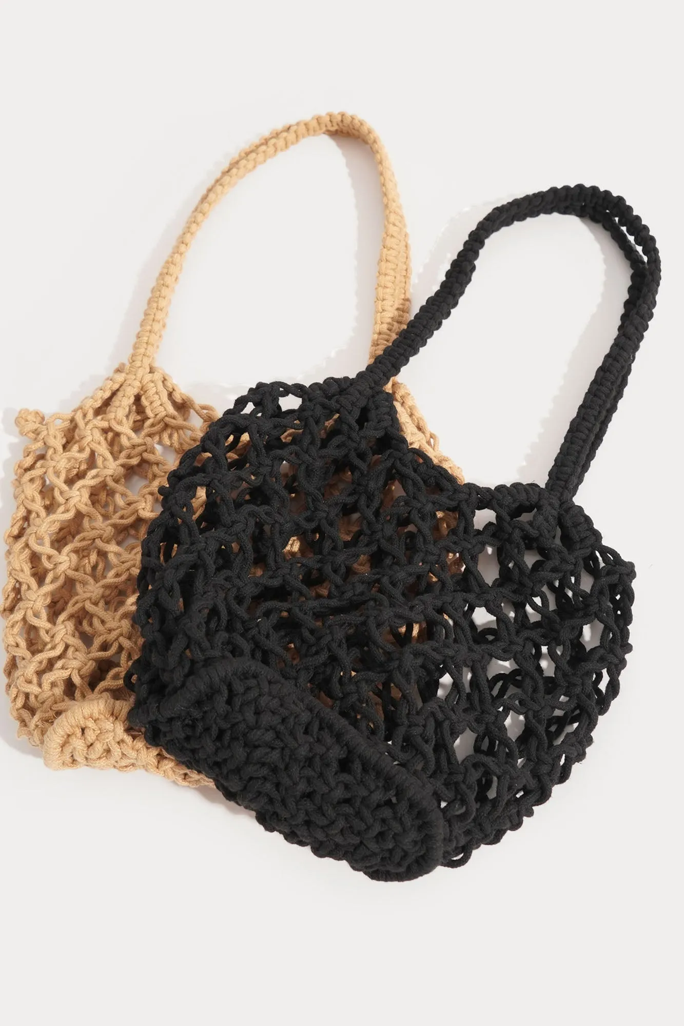Macrame Bucket Bag