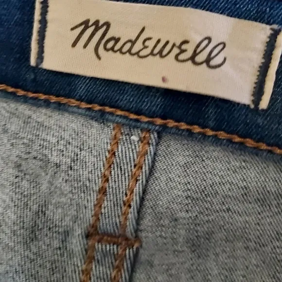 Madewell Roadtripper High Rise Skinny Jegging Jean Size 29T #MB395 Med Waah