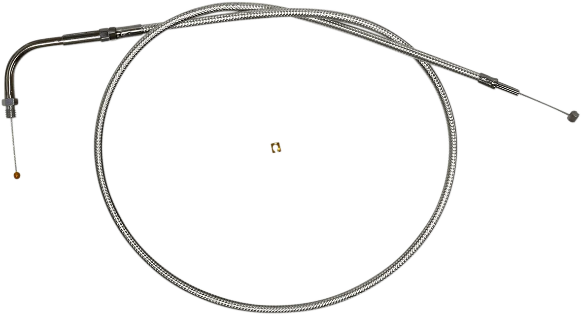 Magnum 33092 Alternative Length Sterling Chromite II Braided Throttle Cable - 34 1/2in.