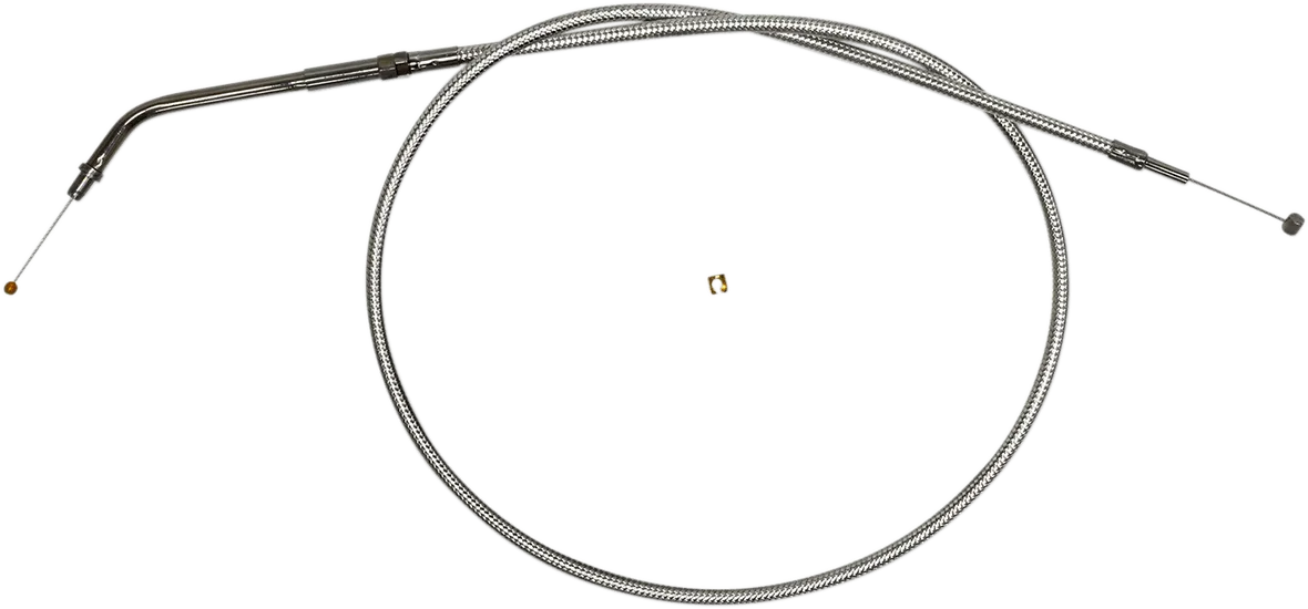 Magnum 33166 Alternative Length Sterling Chromite II Braided Throttle Cable - 44in.