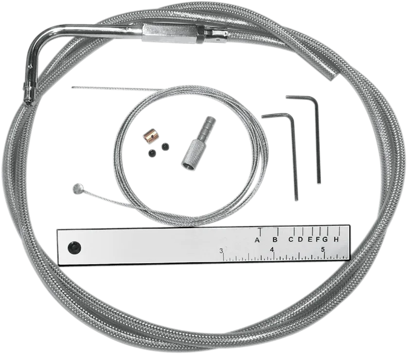 Magnum 393529 BYO Build Your Own Throttle/Idle Cable Kit - Stainless Steel