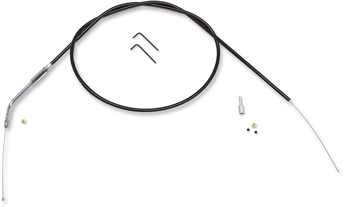 Magnum 493624 BYO Build Your Own Throttle/Idle Cable Kit - Black Vinyl