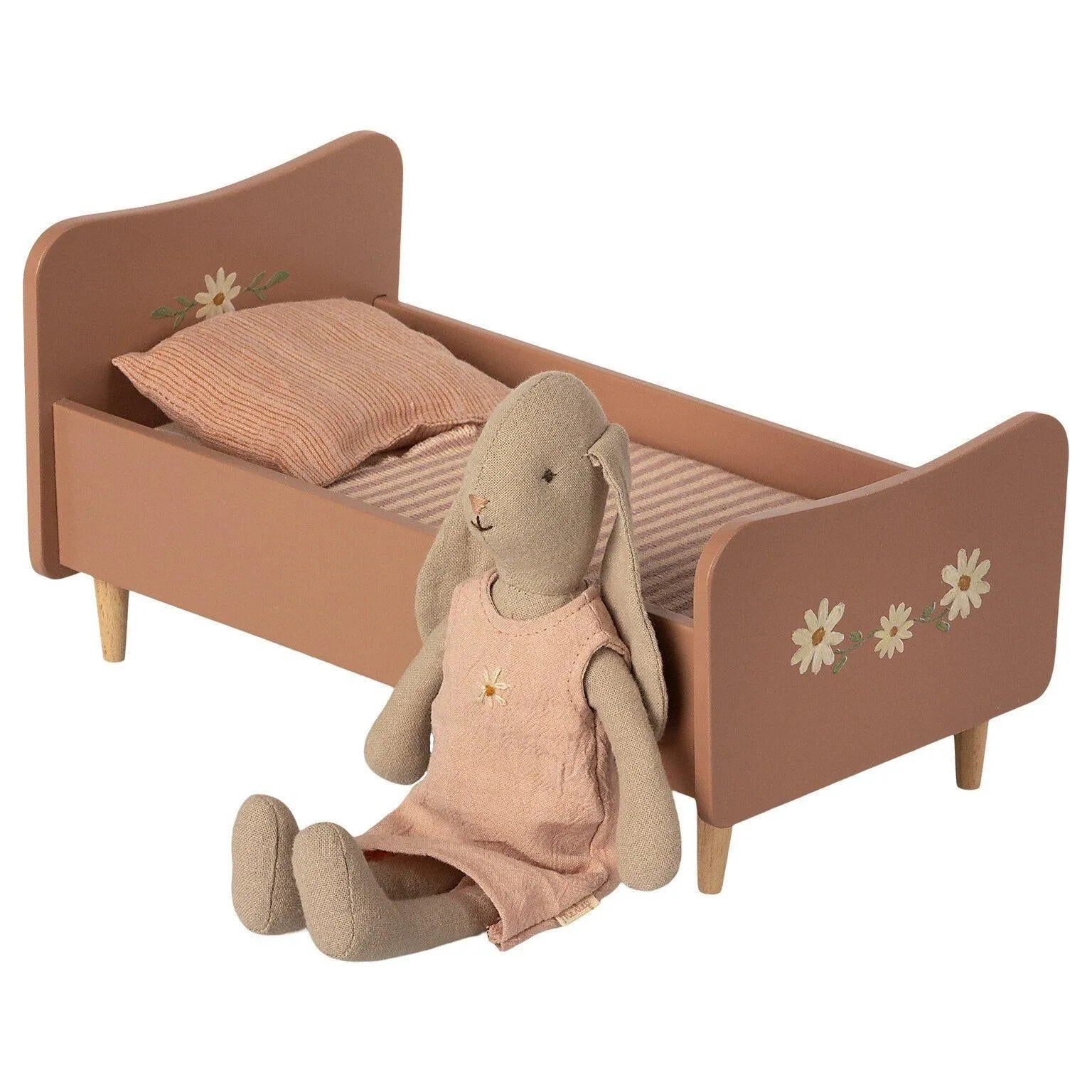 Maileg Mini Wooden Bed Rose