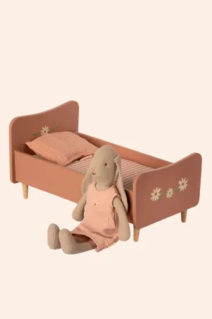 Maileg - Wooden Bed - Mini Rose