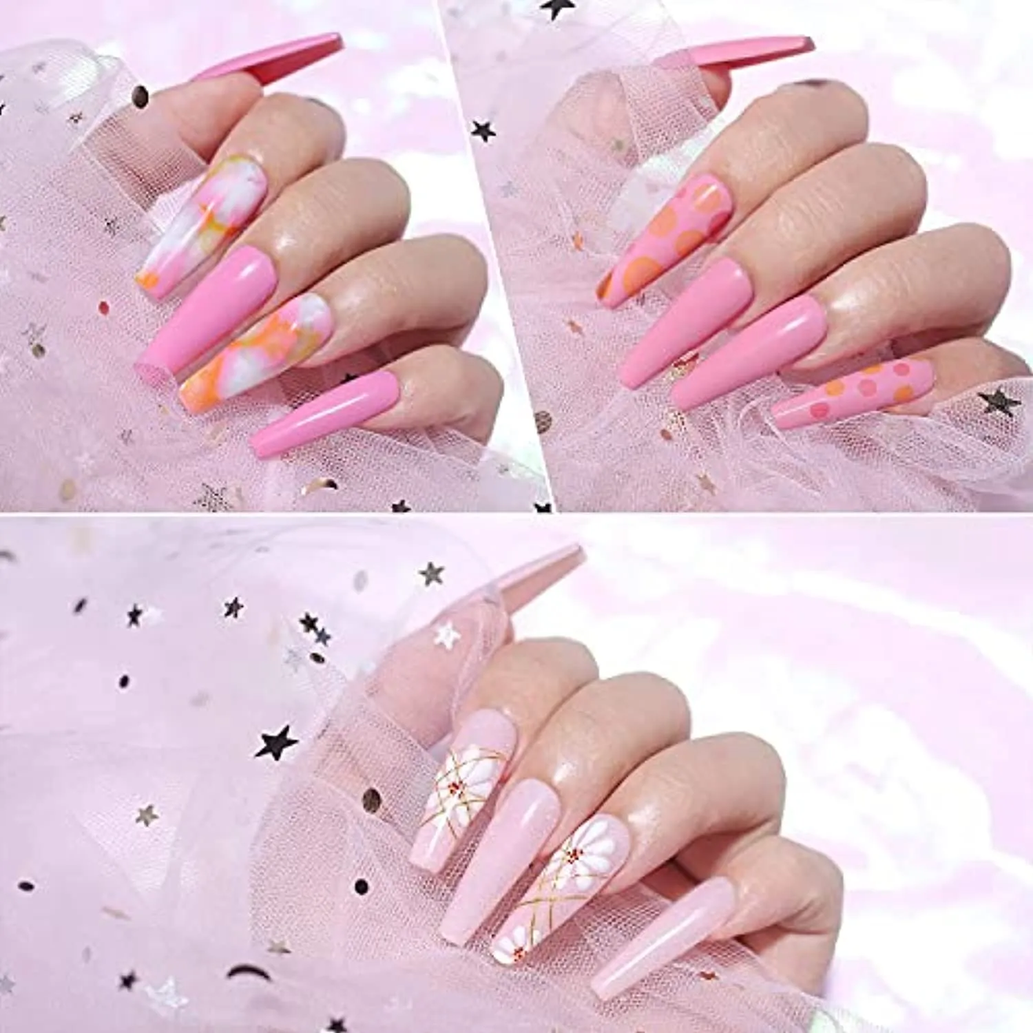 Makartt Super Strong Nail Glue with Nail File Zebra Nail Files Bundle， 0.07oz 10Pcs Nail Tips Glue for Stick On Nails Long Lasting， 100 180 Grit 10PCS Nail File Kit for Acrylic Nails Poly Nail Gel