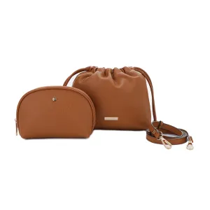 Mali Lili Lola Beauty Bag Duo(Tan)