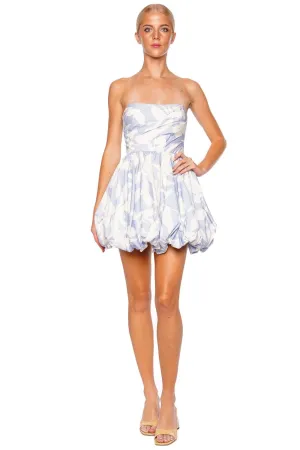 Mamounia Strapless Bubble Mini Dress