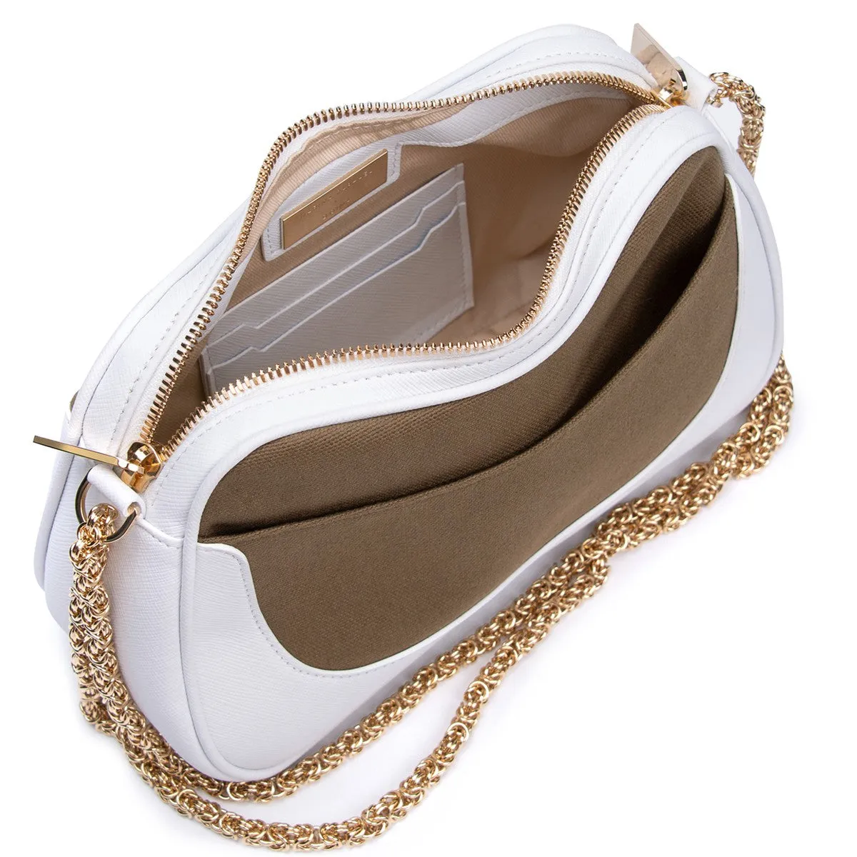 MARINA RAPHAEL Doina Shoulder Bag in Vegan Leather