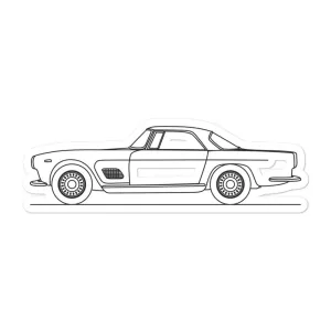 Maserati 3500GT Outline Sticker