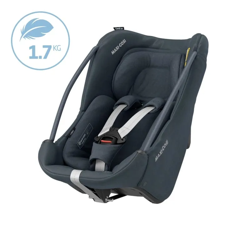 Maxi Cosi Coral 360 & FamilyFix 360 Base - Essential Graphite  EX DISPLAY