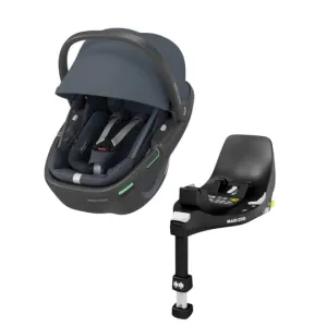 Maxi Cosi Coral 360 & FamilyFix 360 Base - Essential Graphite  EX DISPLAY