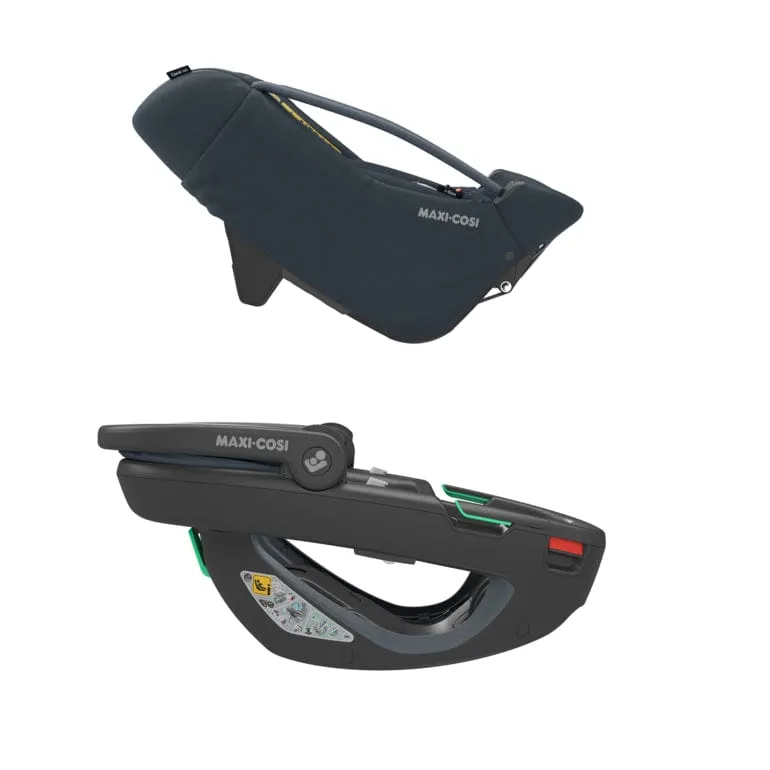 Maxi Cosi Coral 360 & FamilyFix 360 Base - Essential Graphite  EX DISPLAY