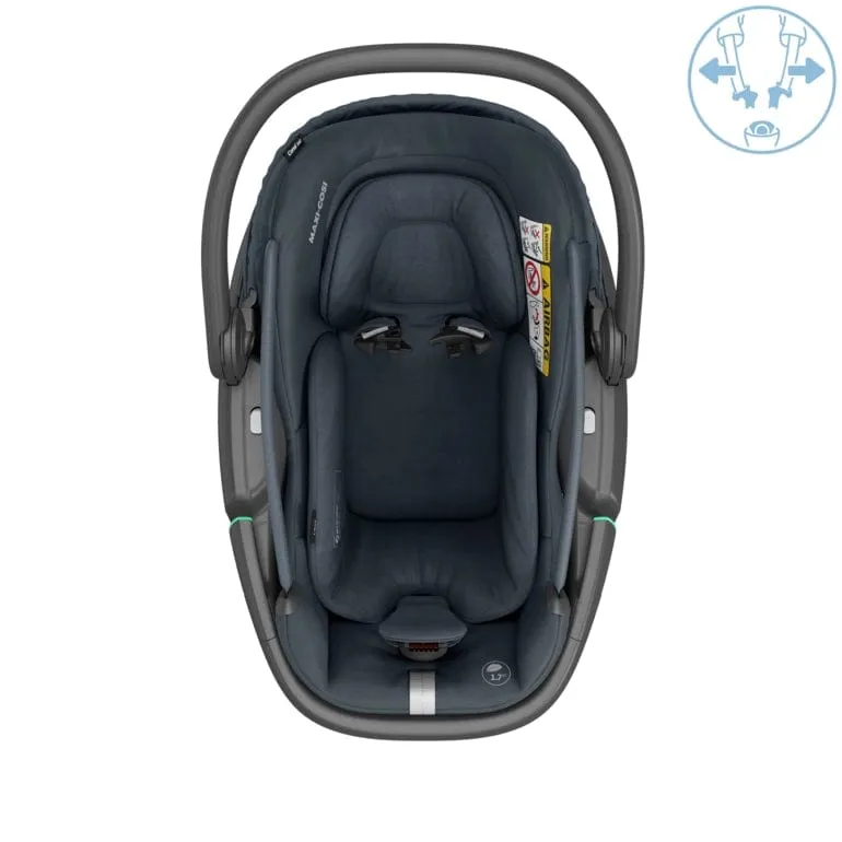 Maxi Cosi Coral 360 & FamilyFix 360 Base - Essential Graphite  EX DISPLAY