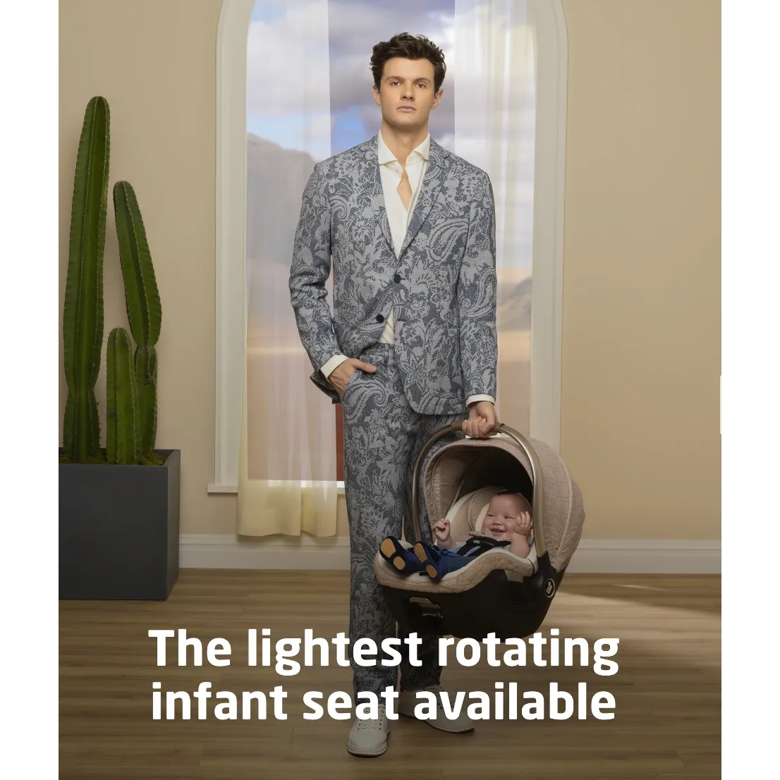 Maxi-Cosi Peri™ 180° Rotating Infant Car Seat - Onyx Heritage