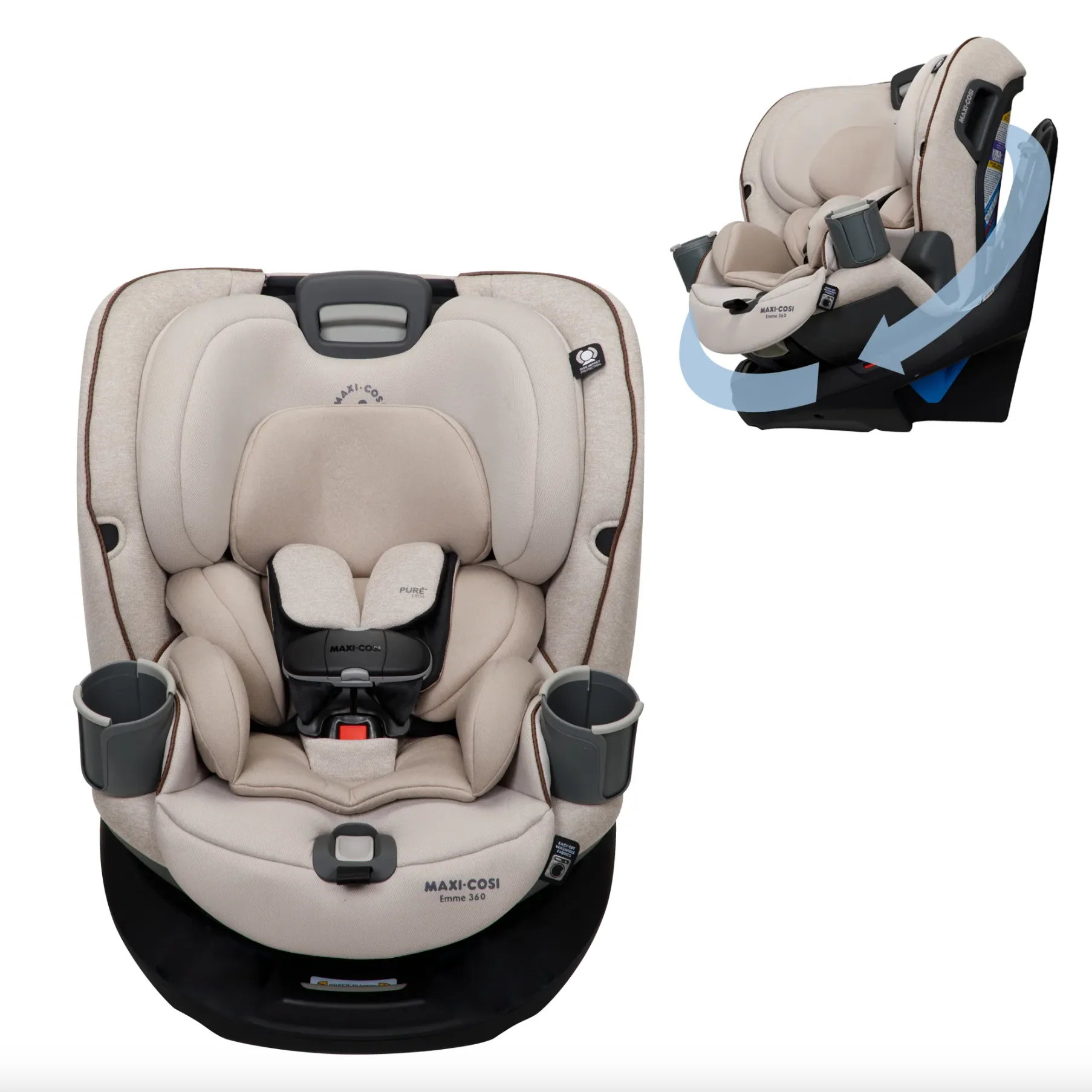 Maxi•Cosi Emme 360 Rotating All-In-One Convertible Car Seat