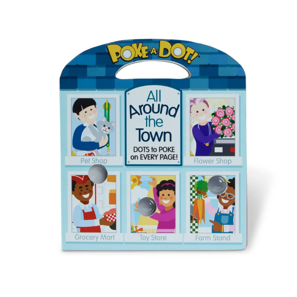 Melissa & Doug Poke-a-Dot: All Around Our Town