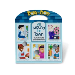 Melissa & Doug Poke-a-Dot: All Around Our Town
