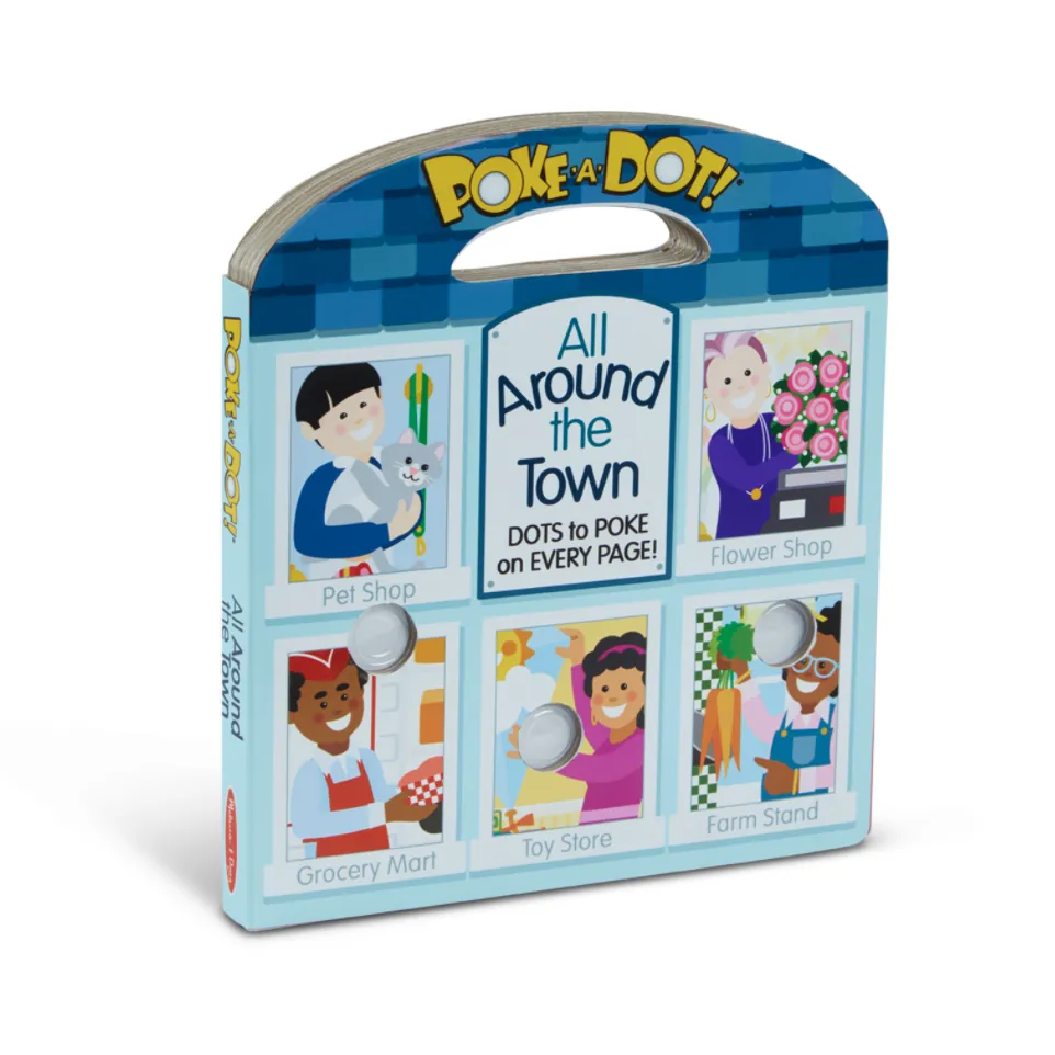 Melissa & Doug Poke-a-Dot: All Around Our Town
