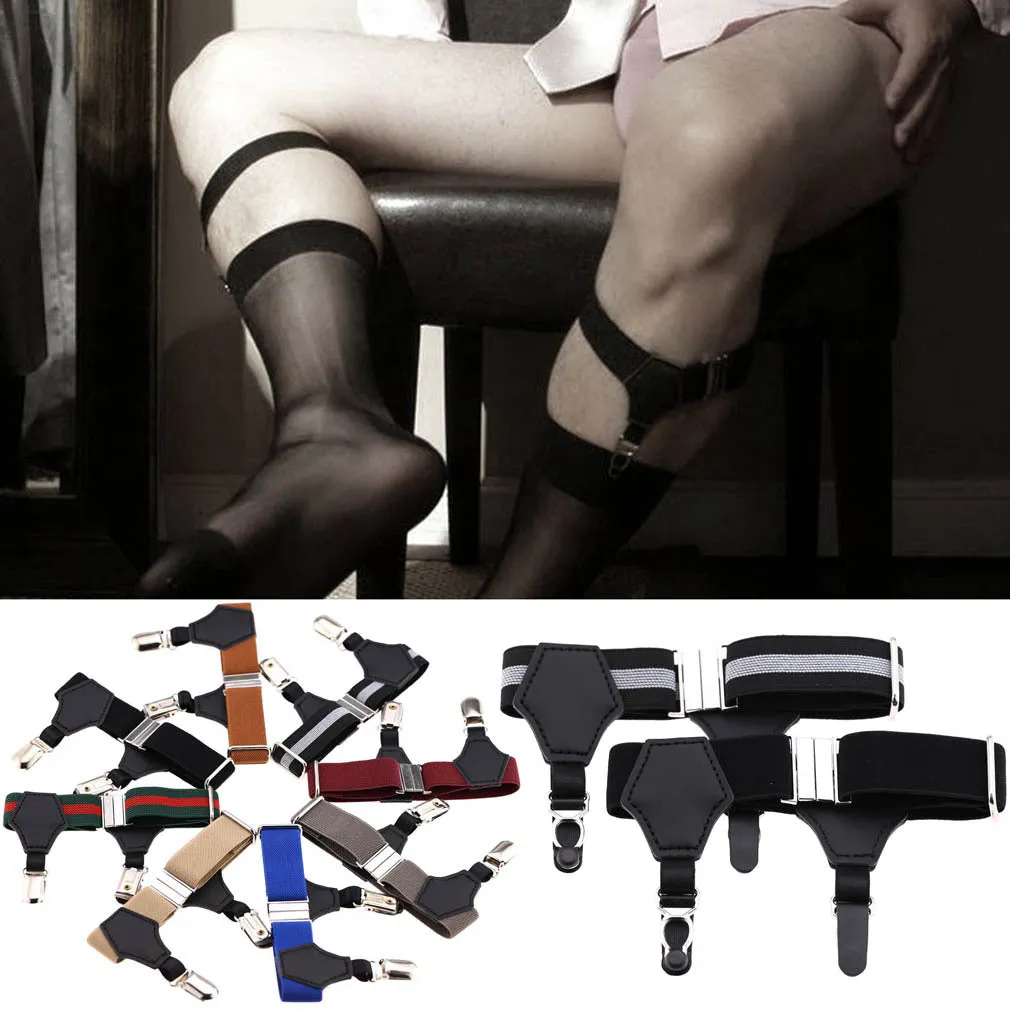Men Women Fashion Cool Garter Suspenders skin tone