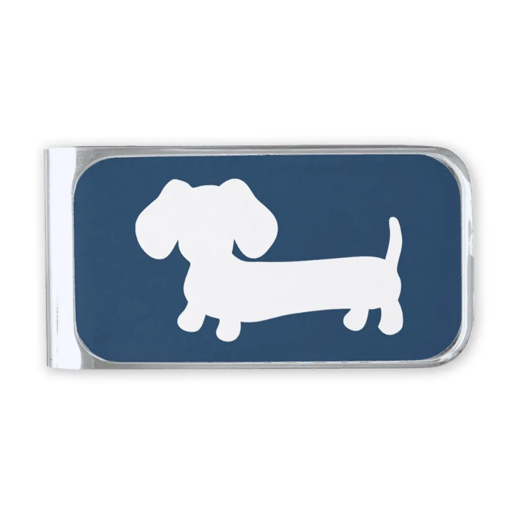 Men's Dachshund Money Clip