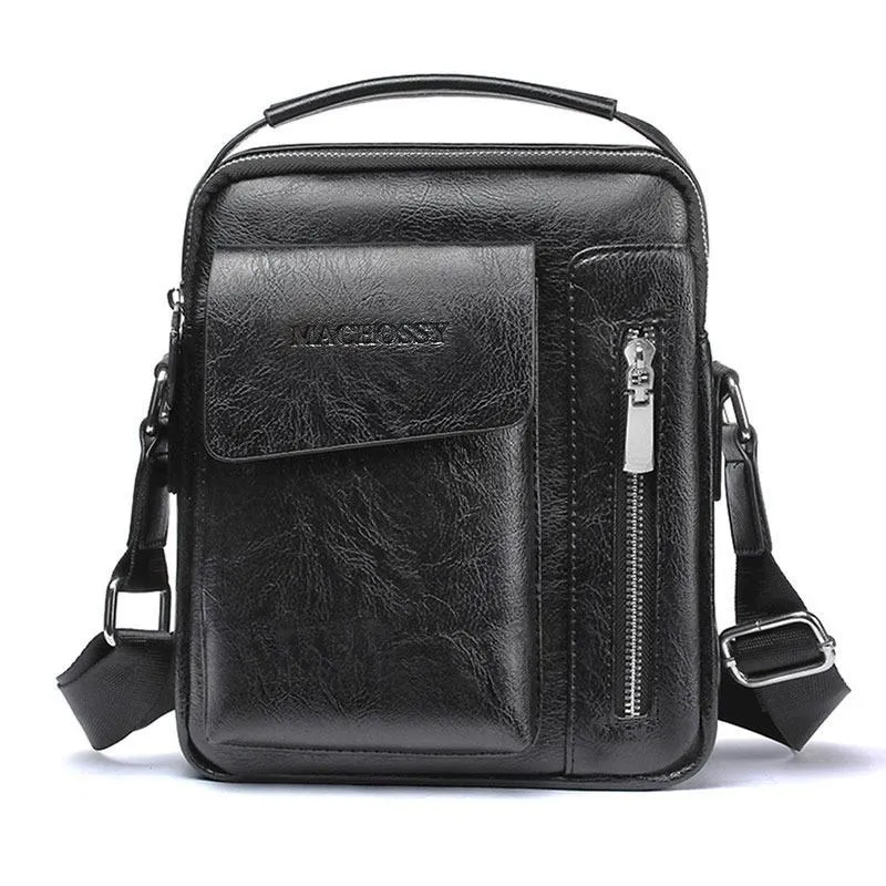 Men's Genuine Leather Sling Bag Over the Shoulder Bags
