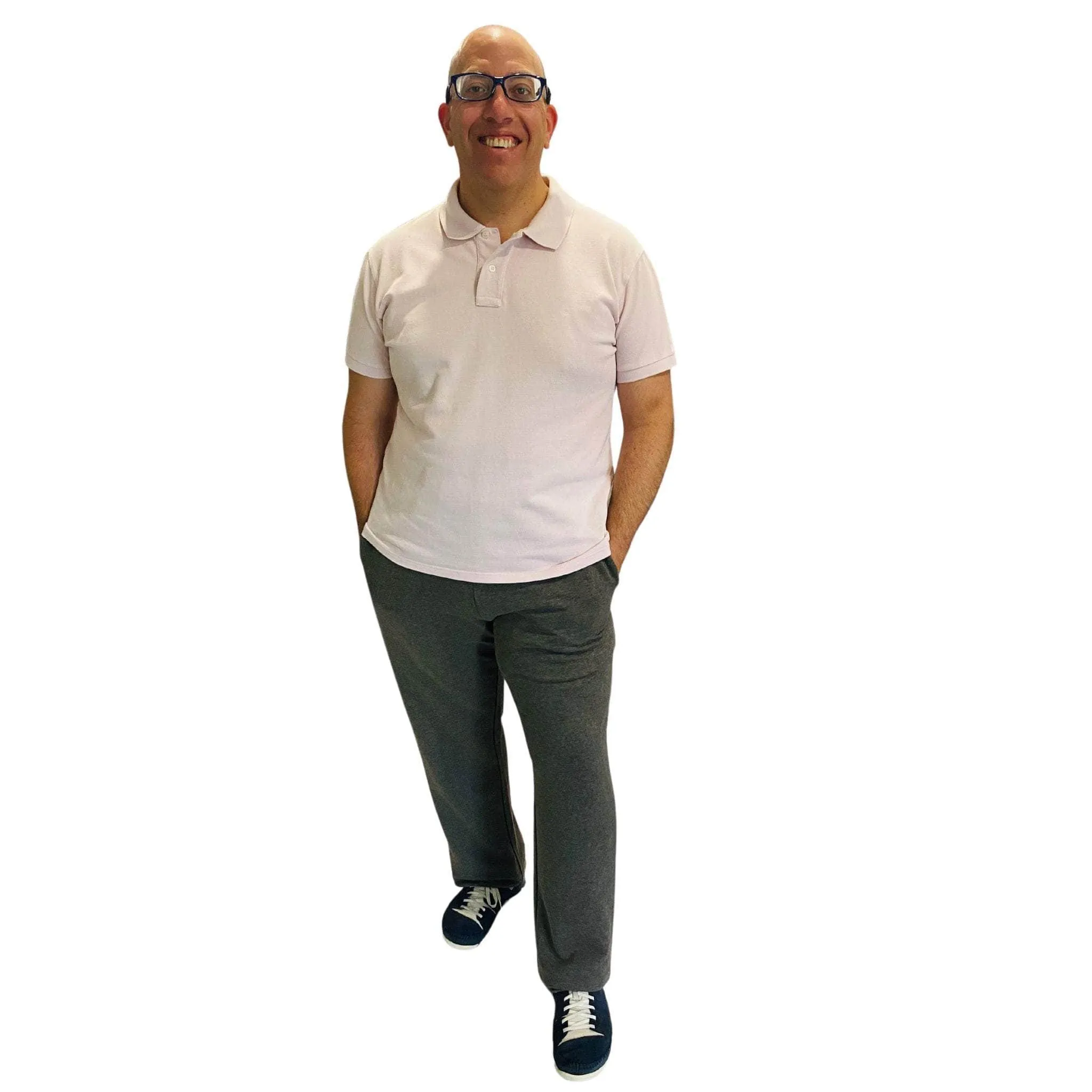 Men's Terrance Track Pants with Side Opening