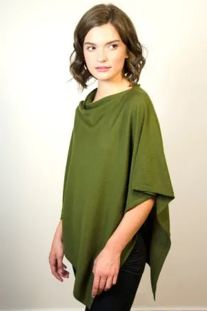 Merino Drape Neck Cape