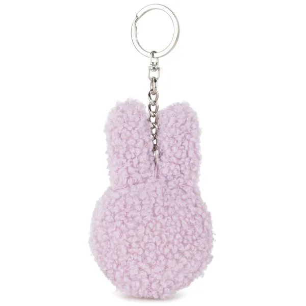 Miffy Flat Keychain ECO Tiny Teddy Lavender