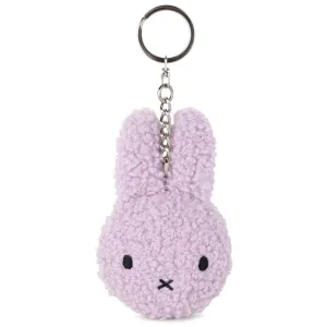 Miffy Flat Keychain ECO Tiny Teddy Lavender
