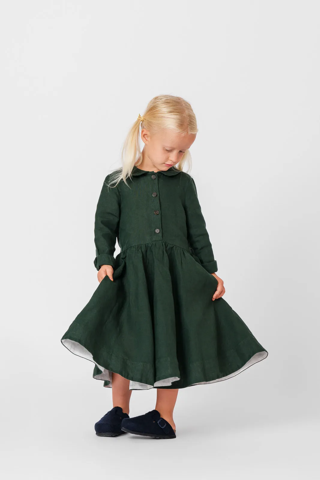 Mini Me Classic Dress, Long Sleeve