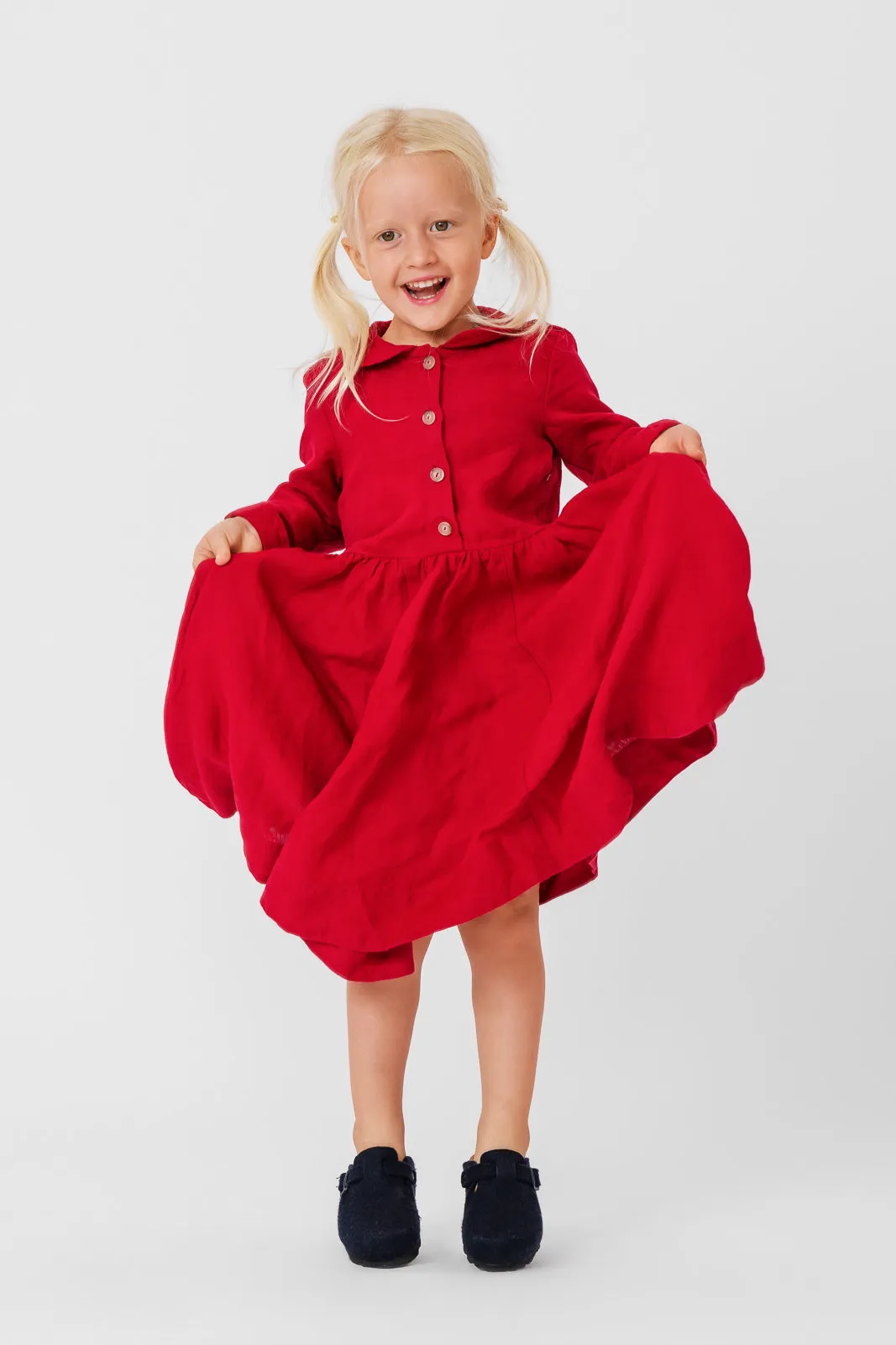 Mini Me Classic Dress, Long Sleeve