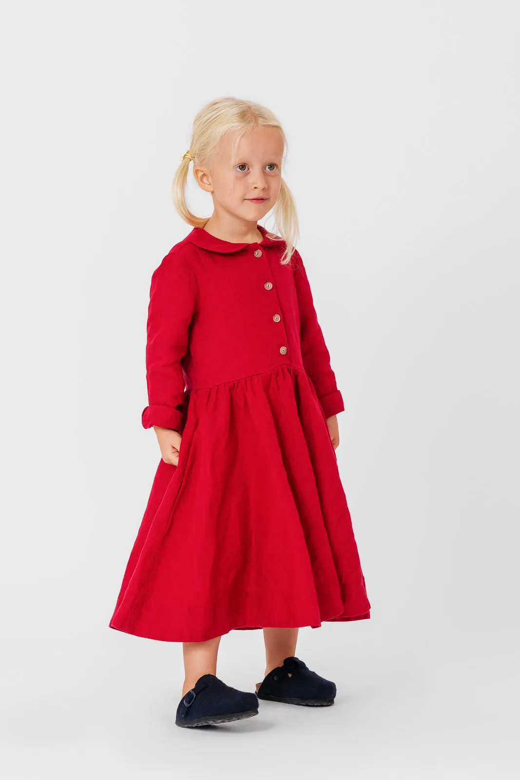 Mini Me Classic Dress, Long Sleeve