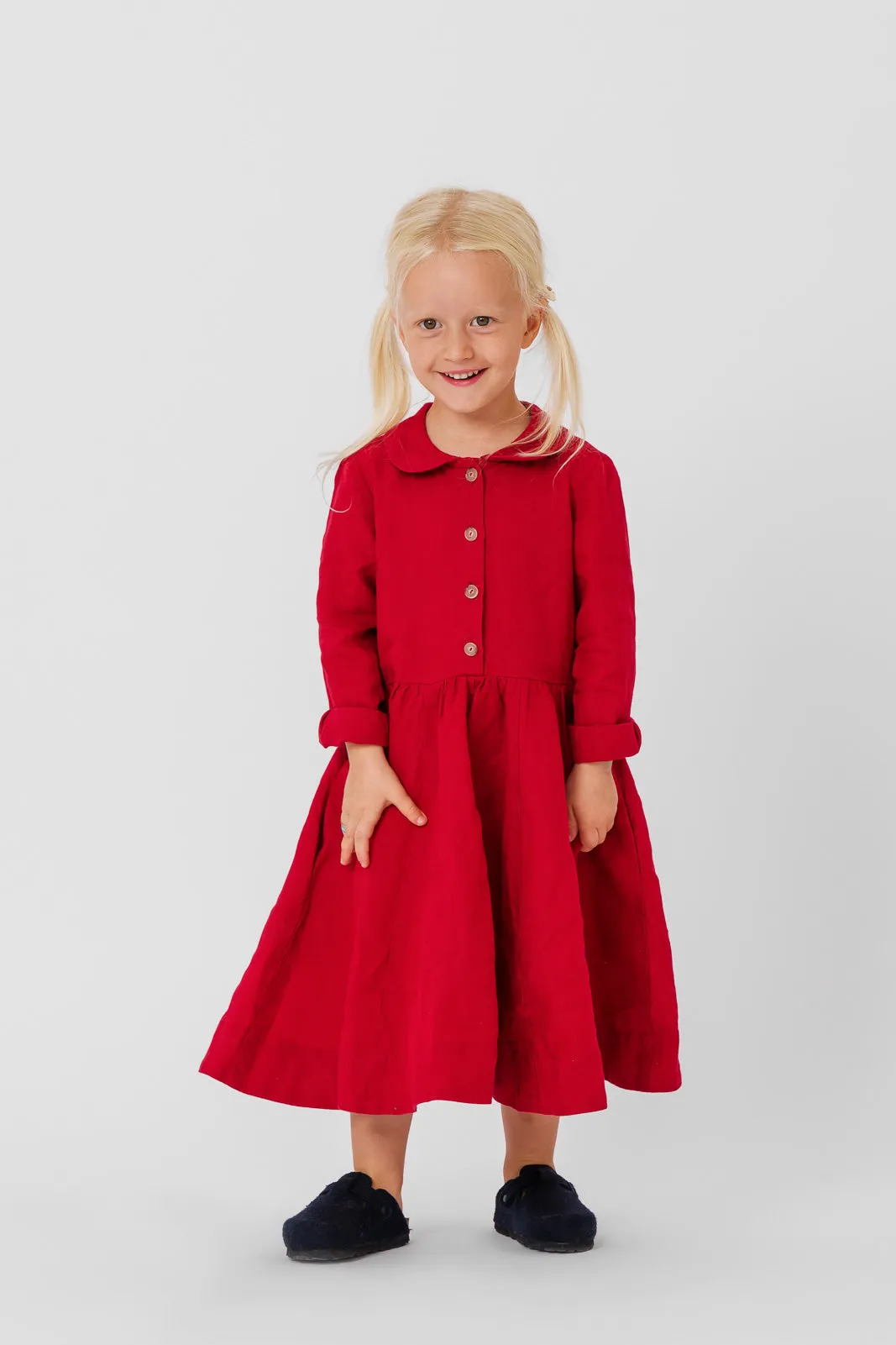 Mini Me Classic Dress, Long Sleeve