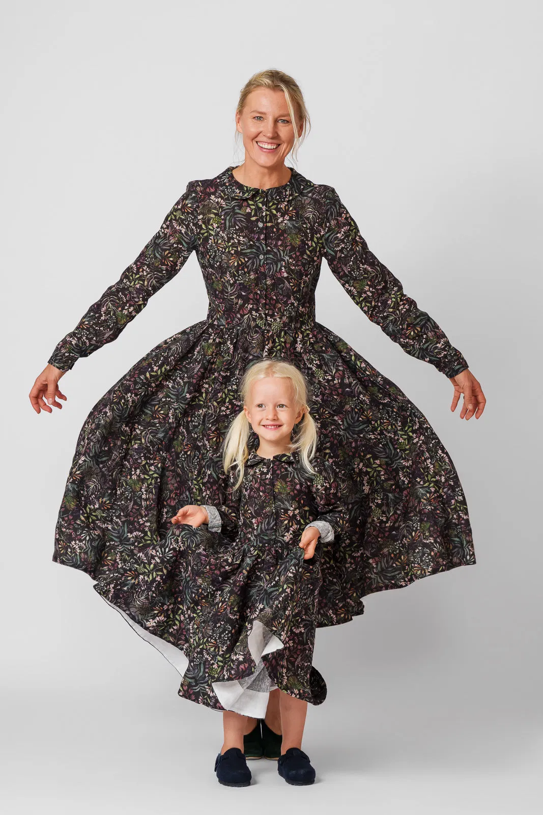 Mini Me Classic Dress, Long Sleeve