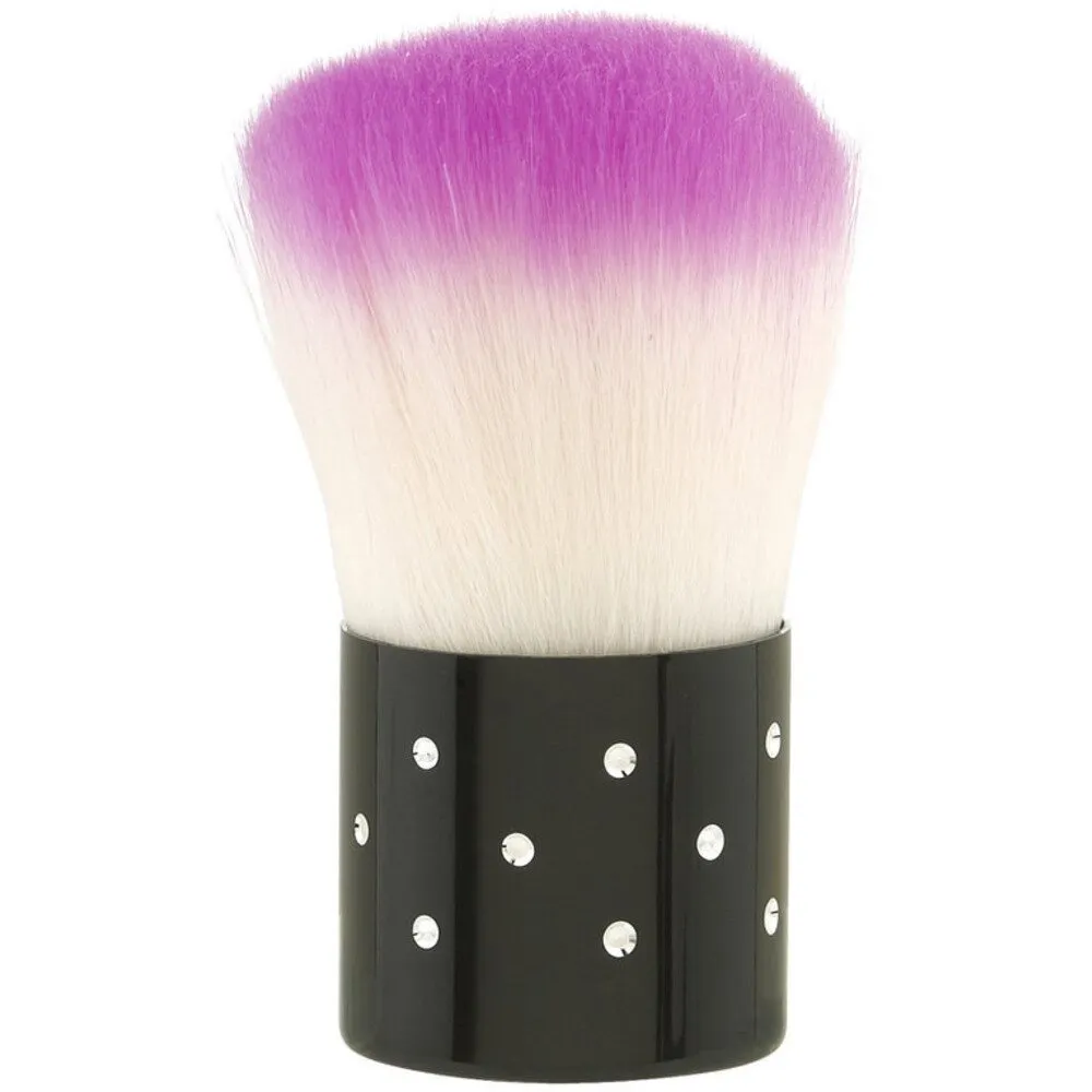 Mini Nail Dust Brush - Remove Filing Dust Quickly &amp; Softly - Purple - Each