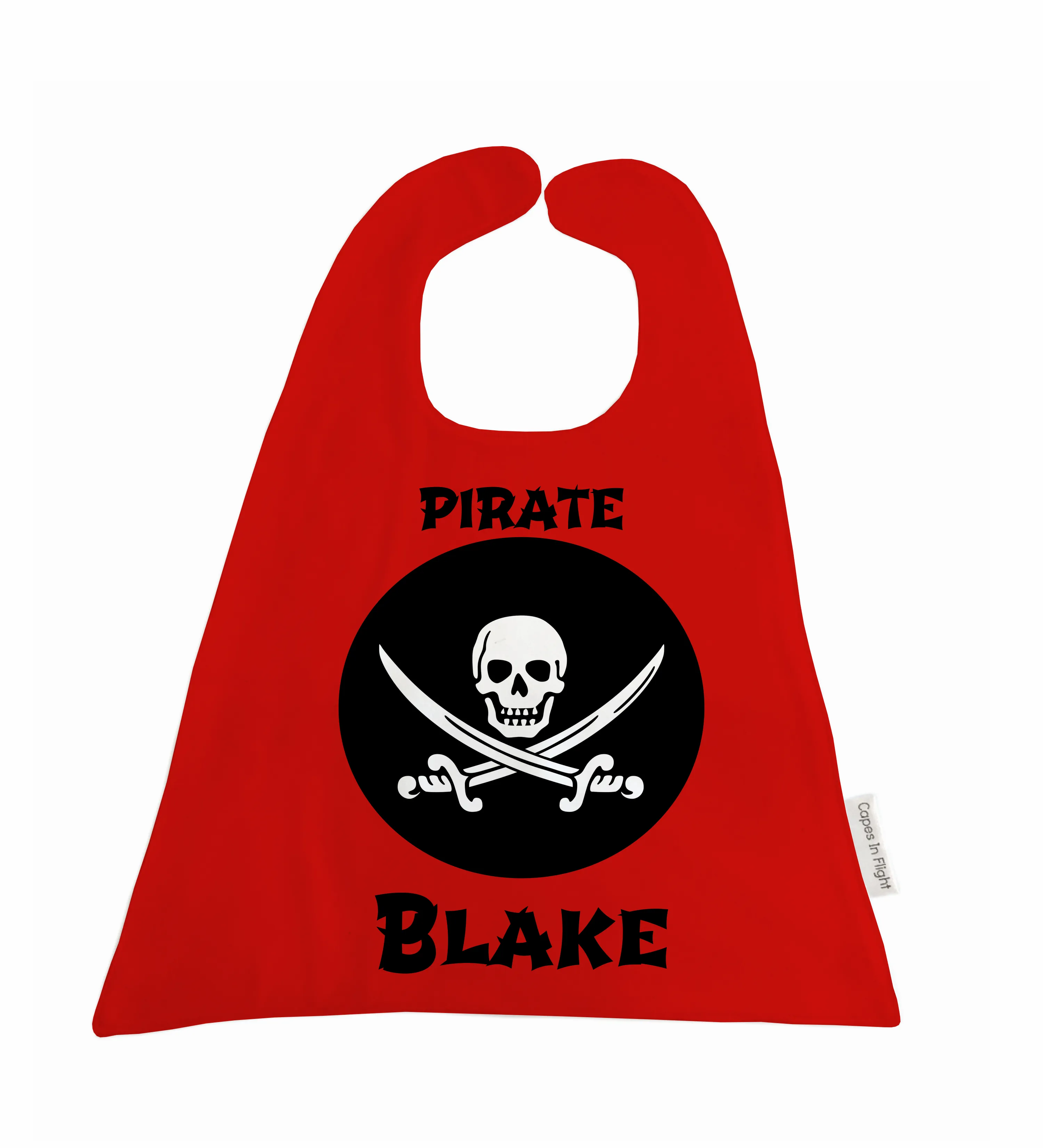 Mini Pirate Skull - Red